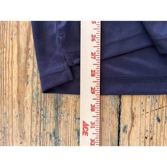 MSX By Michael Strahan Mens Blue Polo Shirt L Moisture-Wicking Polyester - Picture 5 of 5